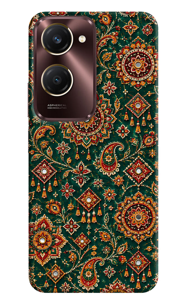 Green Pataka Vivo Y28s 5G Hard Case Back Cover by Casekaro