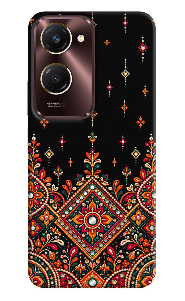 Noir Mehfil Vivo Y28s 5G Hard Case Back Cover by Casekaro