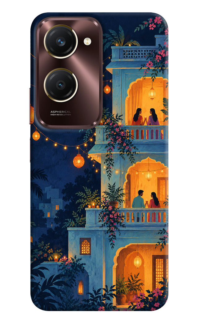 Balcony Glow Vivo Y28s 5G Hard Case Back Cover by Casekaro