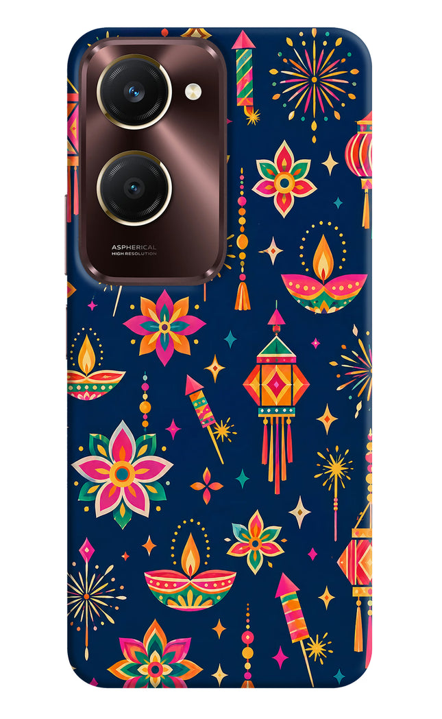 Festive Pop Vivo Y28s 5G Hard Case Back Cover by Casekaro