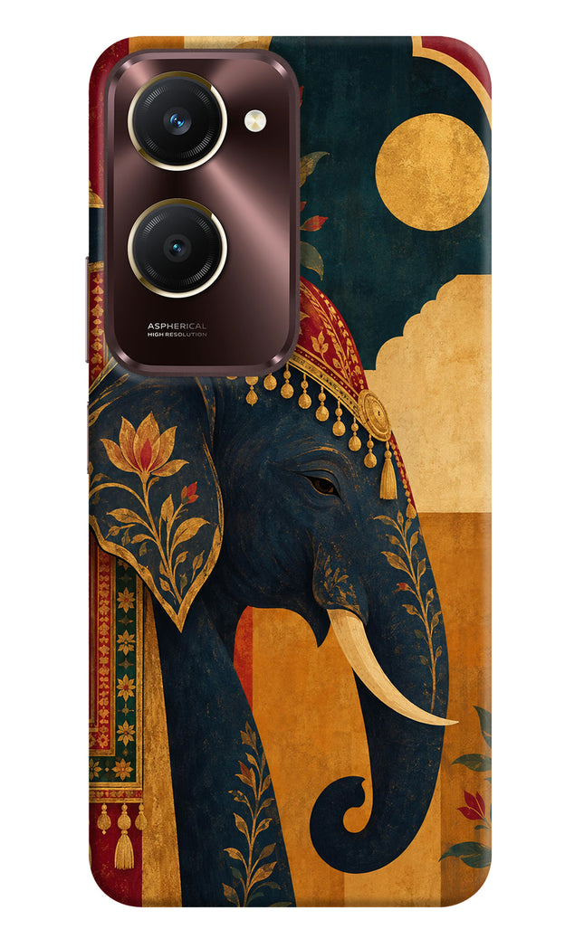 Royal Elephant Vivo Y28s 5G Hard Case Back Cover by Casekaro