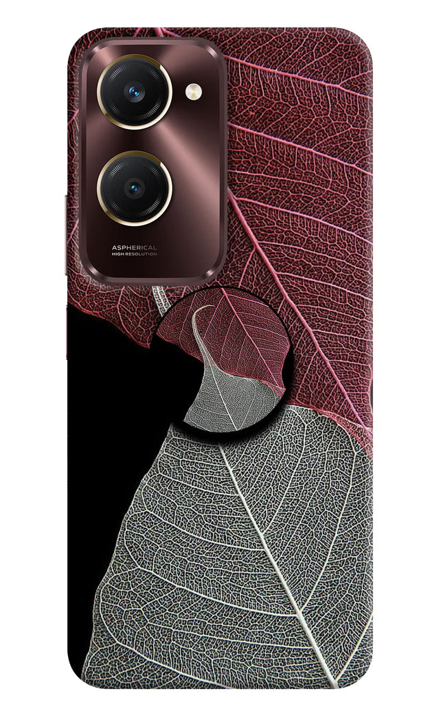 Leaf Pattern Vivo Y28s 5G Pop Case by Casekaro