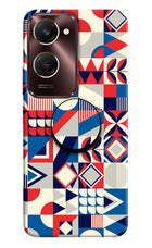 Colorful Pattern Vivo Y28s 5G Pop Case by Casekaro
