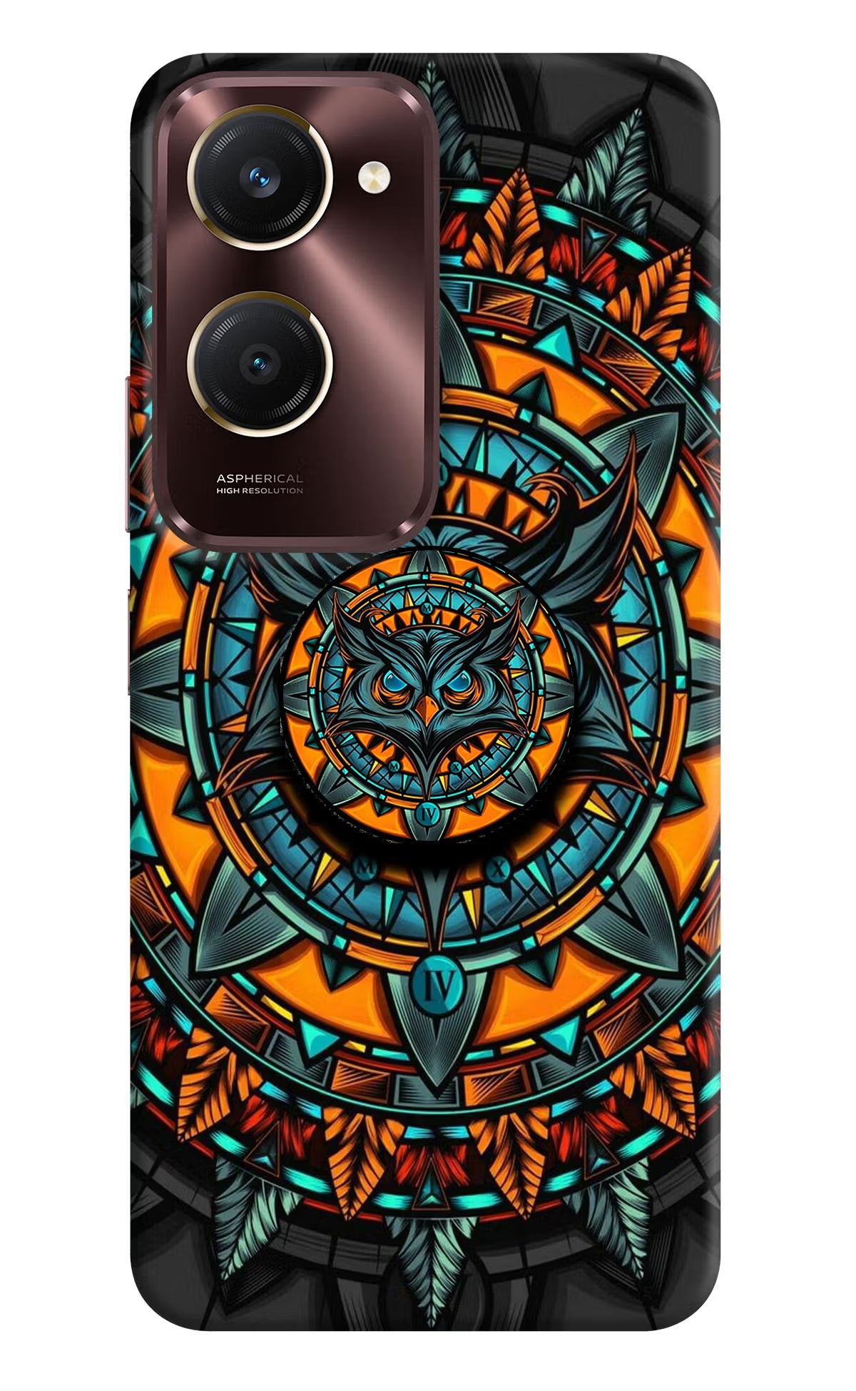 Angry Owl Vivo Y28s 5G Pop Case by Casekaro