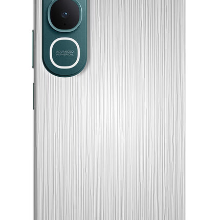 Wooden Grey Texture Vivo Y31 5G Hard Case Back Cover by Casekaro