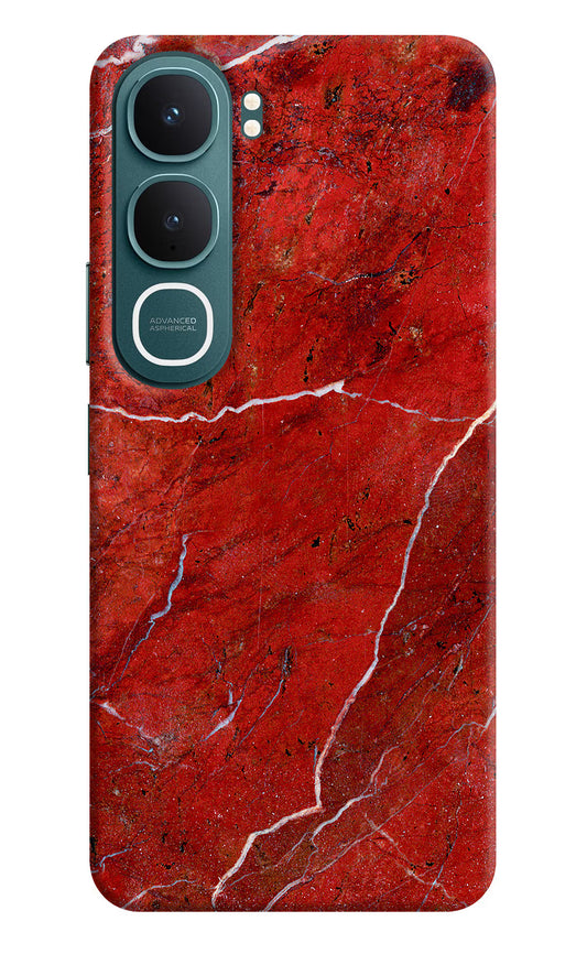 Red Marble Design Vivo Y31 5G Hard Case Back Cover by Casekaro