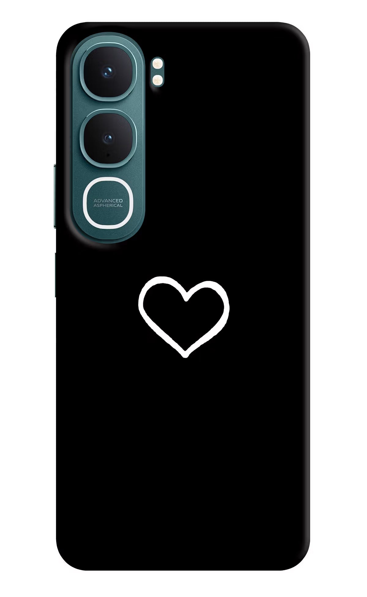 Heart Vivo Y31 5G Hard Case Back Cover by Casekaro