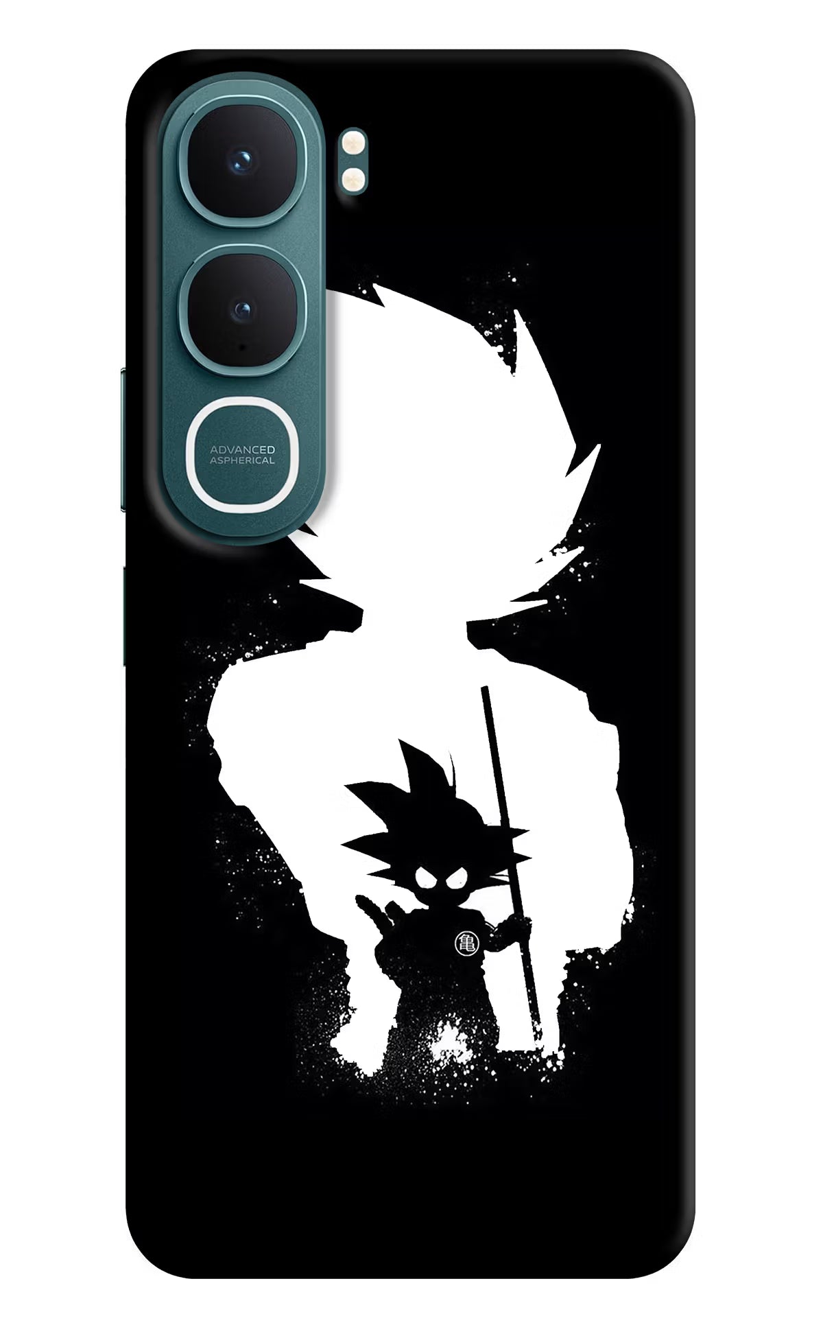 Goku Shadow Vivo Y31 5G Hard Case Back Cover by Casekaro