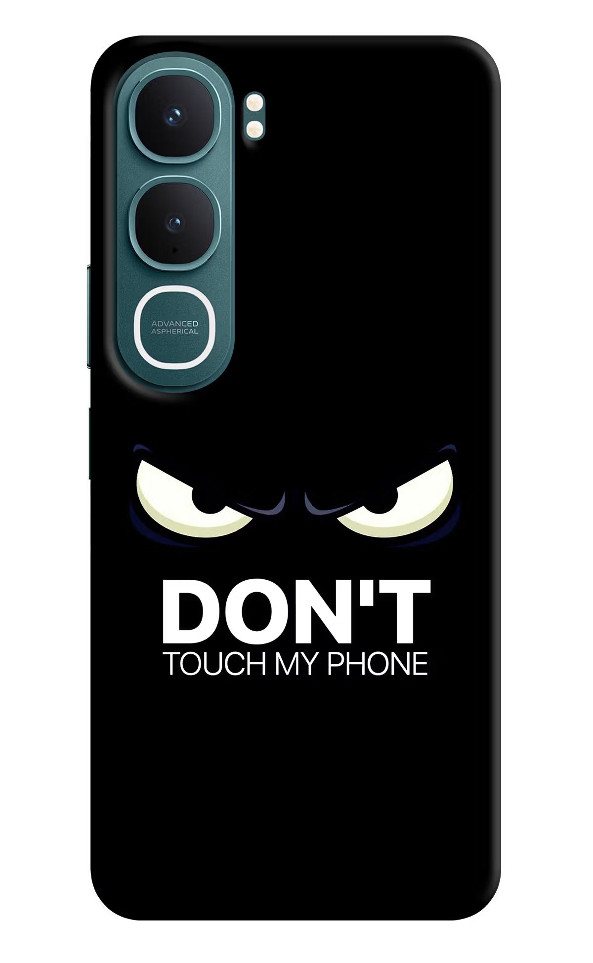 Don'T Touch My Phone Vivo Y31 5G Hard Case Back Cover by Casekaro