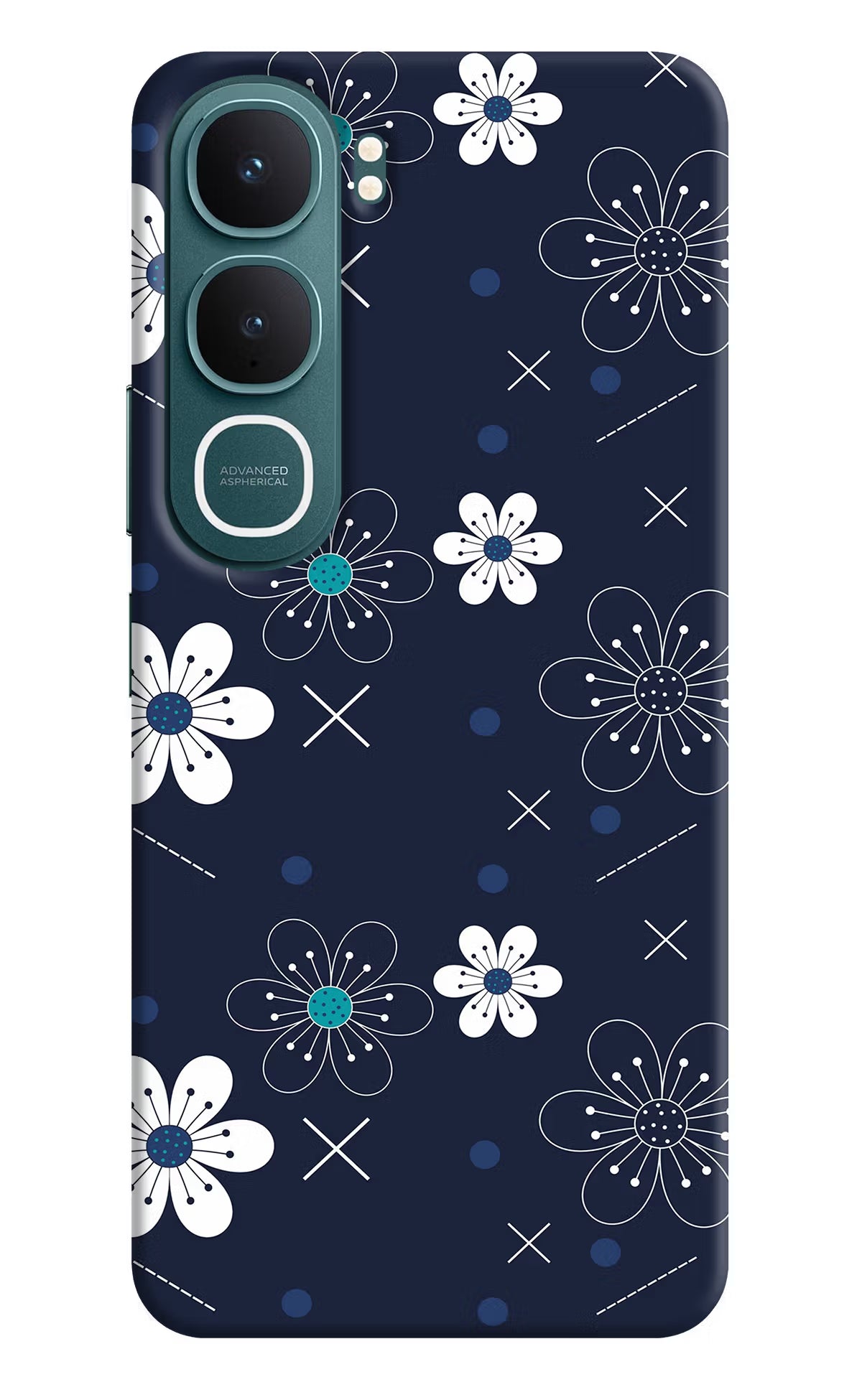 Flowers Vivo Y31 5G Hard Case Back Cover by Casekaro