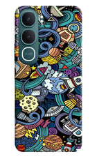 Space Abstract Vivo Y31 5G Hard Case Back Cover by Casekaro