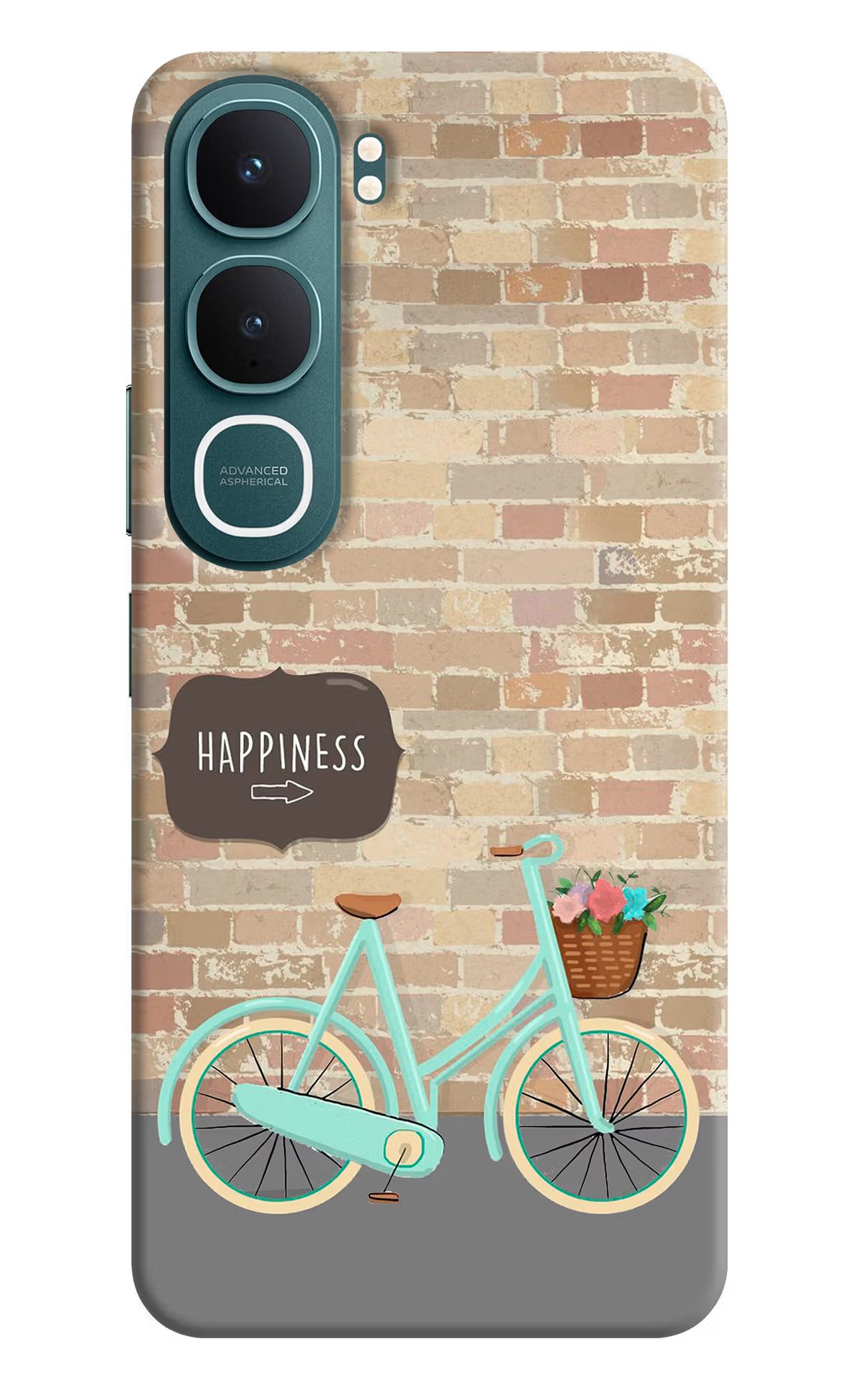 Happiness Artwork Vivo Y31 5G Hard Case Back Cover by Casekaro