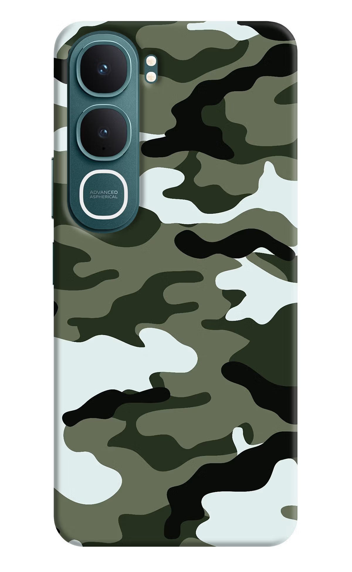 Camouflage Vivo Y31 5G Hard Case Back Cover by Casekaro