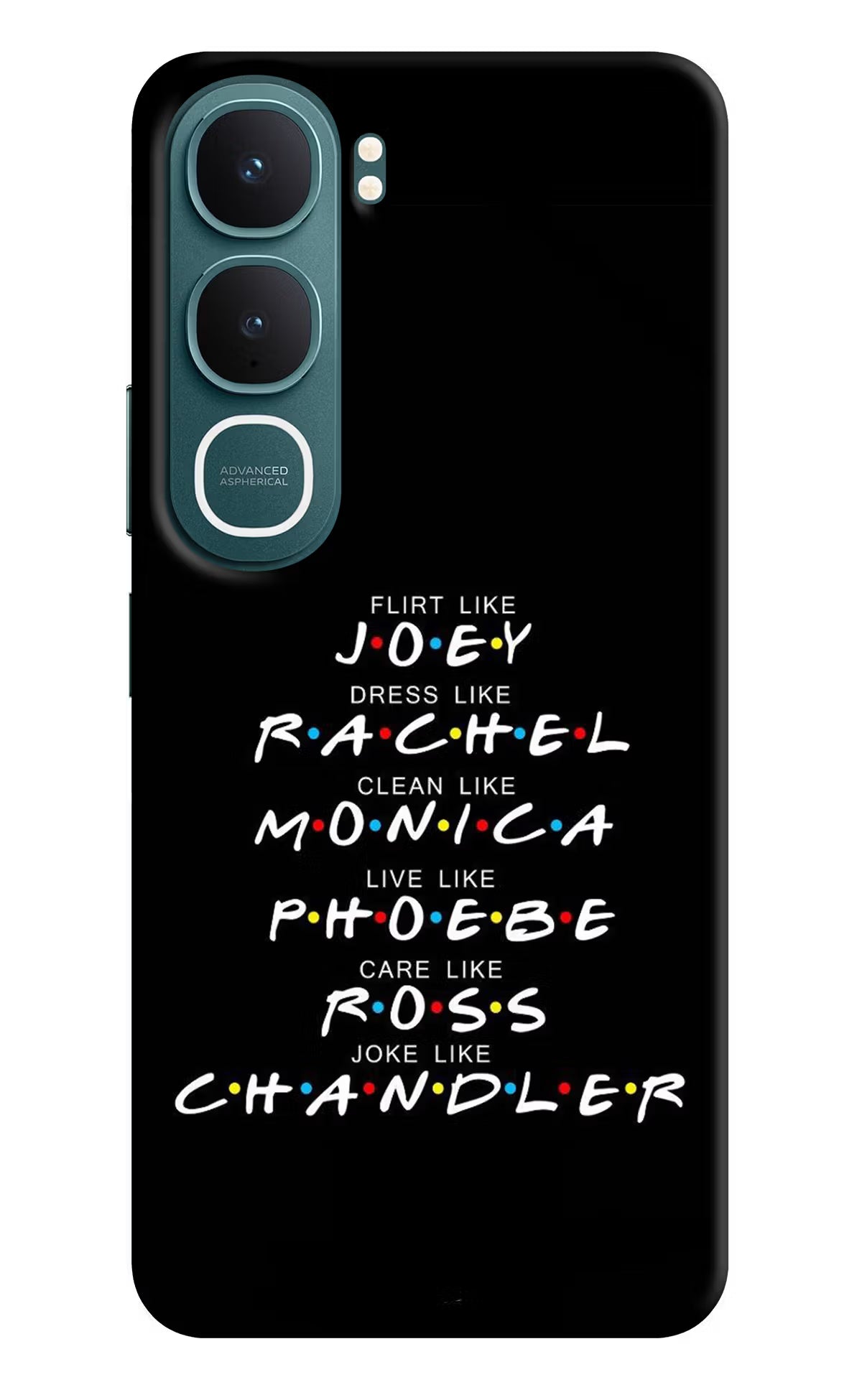 FRIENDS Character Vivo Y31 5G Hard Case Back Cover by Casekaro