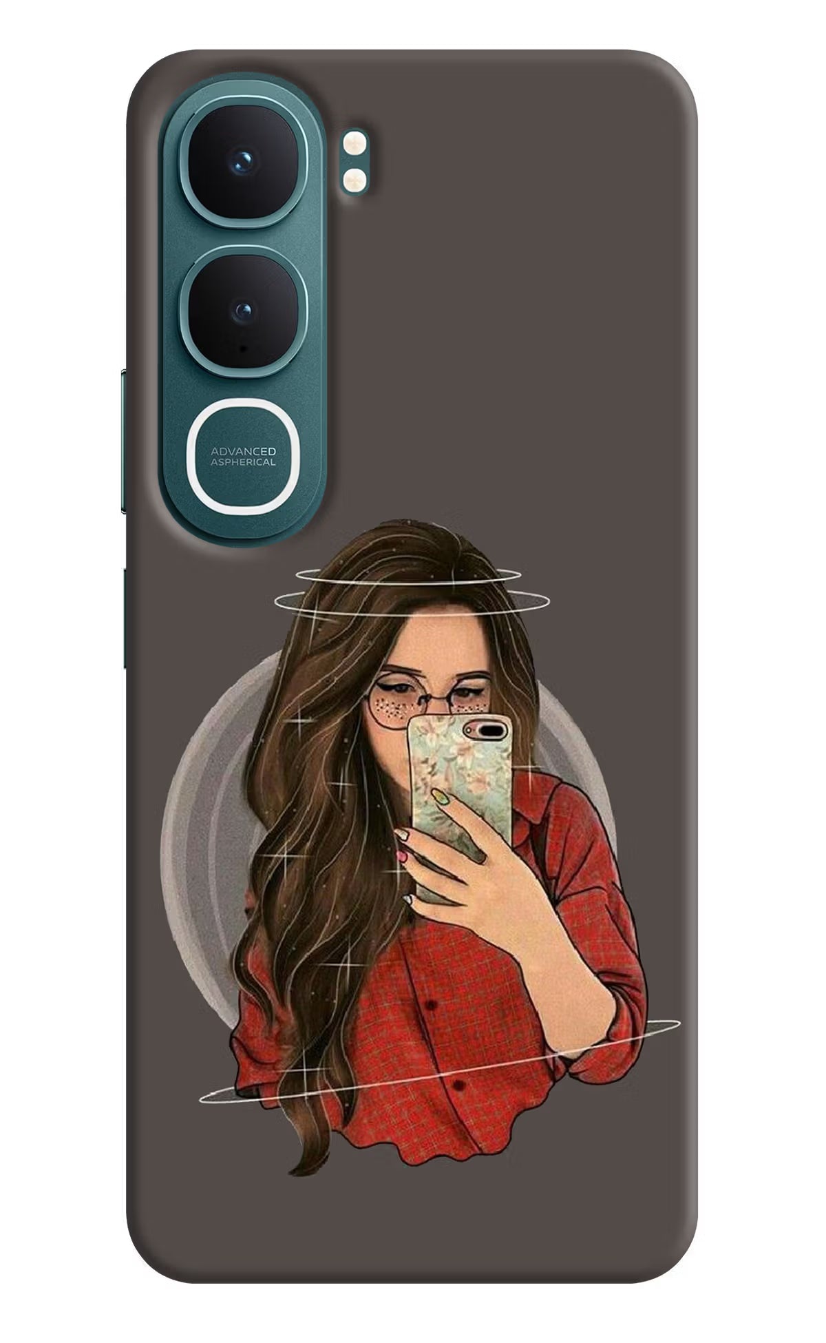 Selfie Queen Vivo Y31 5G Hard Case Back Cover by Casekaro