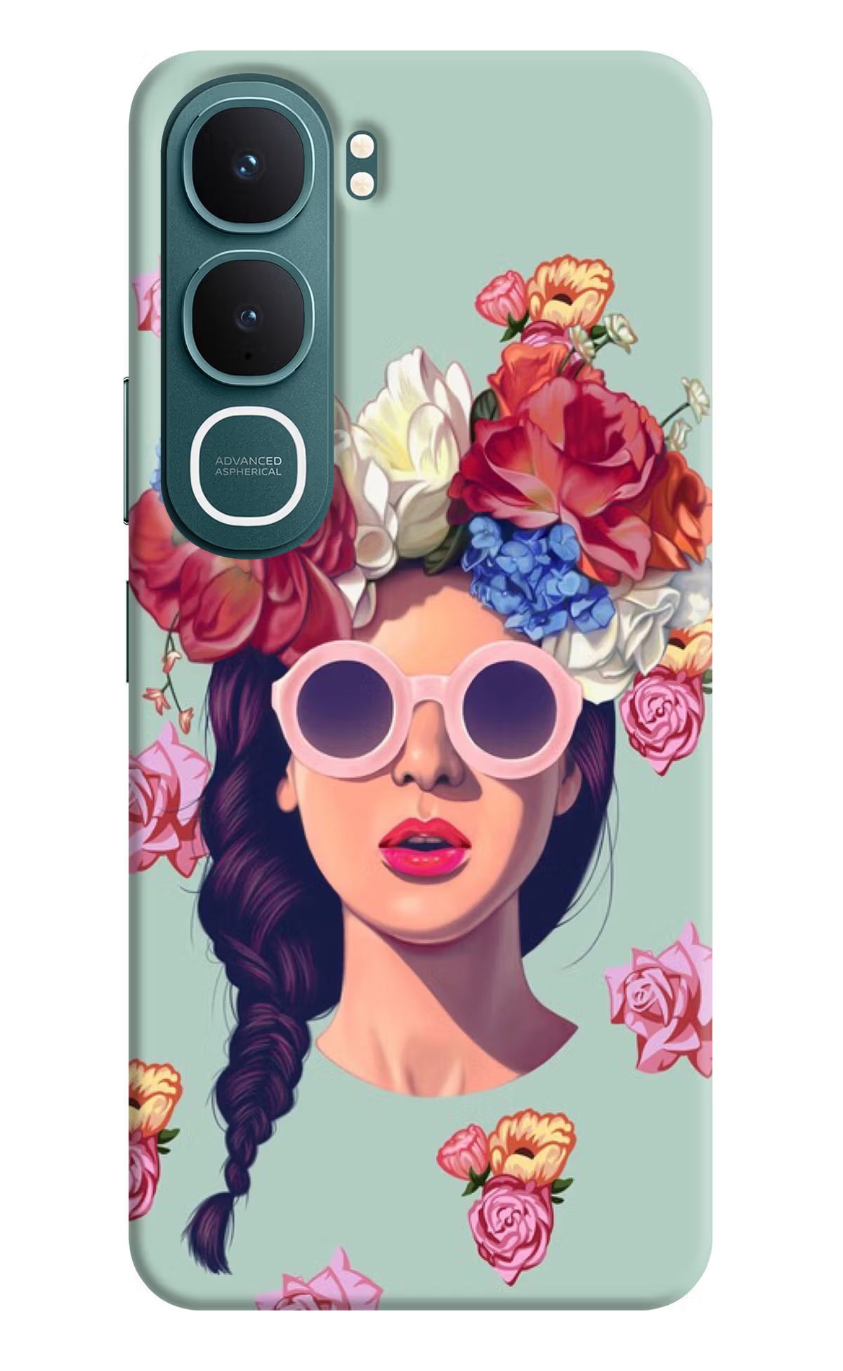 Pretty Girl Vivo Y31 5G Hard Case Back Cover by Casekaro