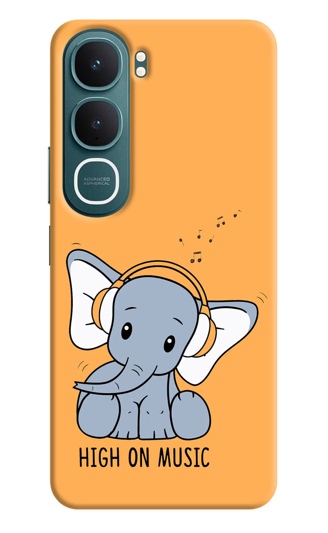 High On Music Vivo Y31 5G Hard Case Back Cover by Casekaro