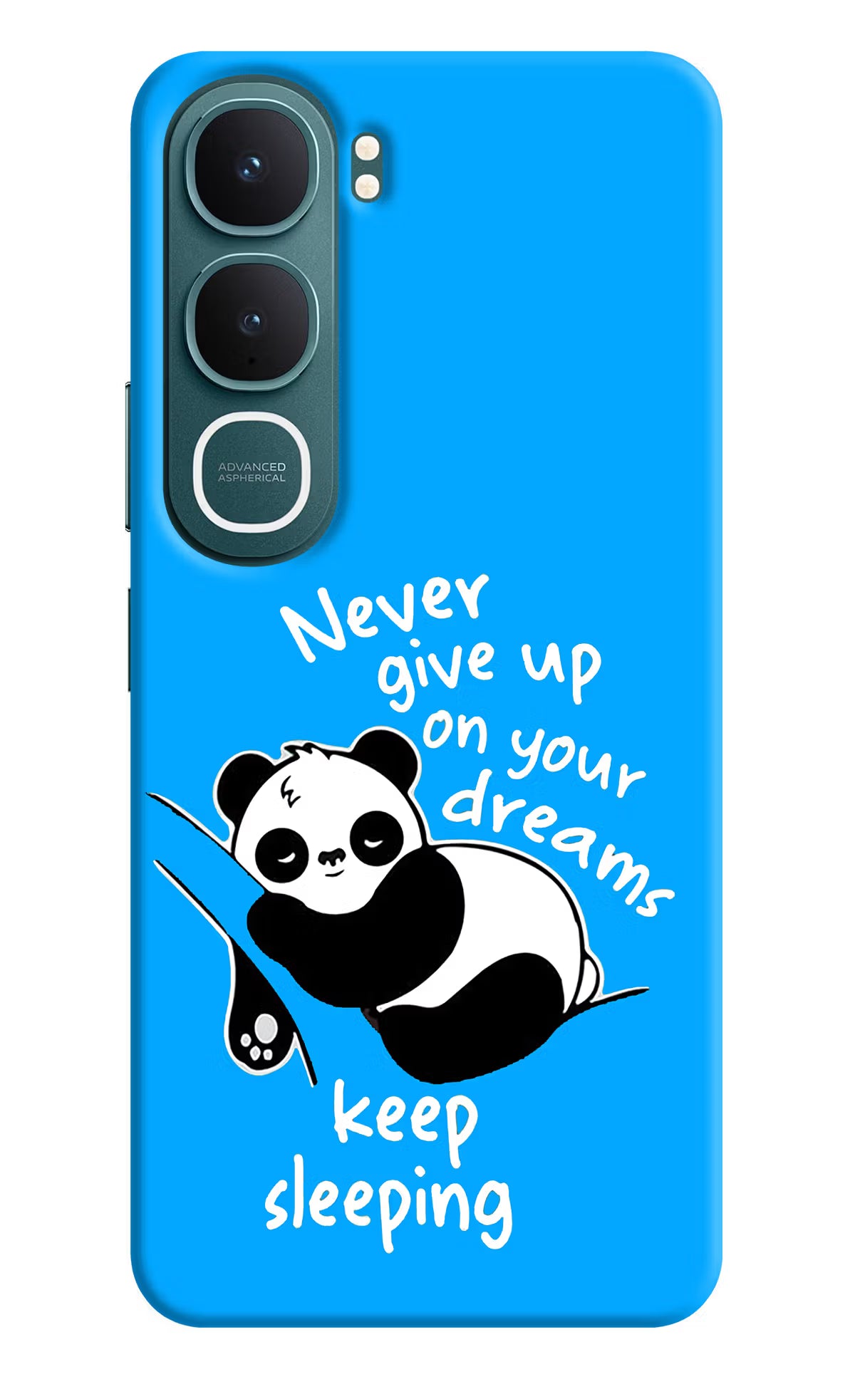 Keep Sleeping Vivo Y31 5G Hard Case Back Cover by Casekaro