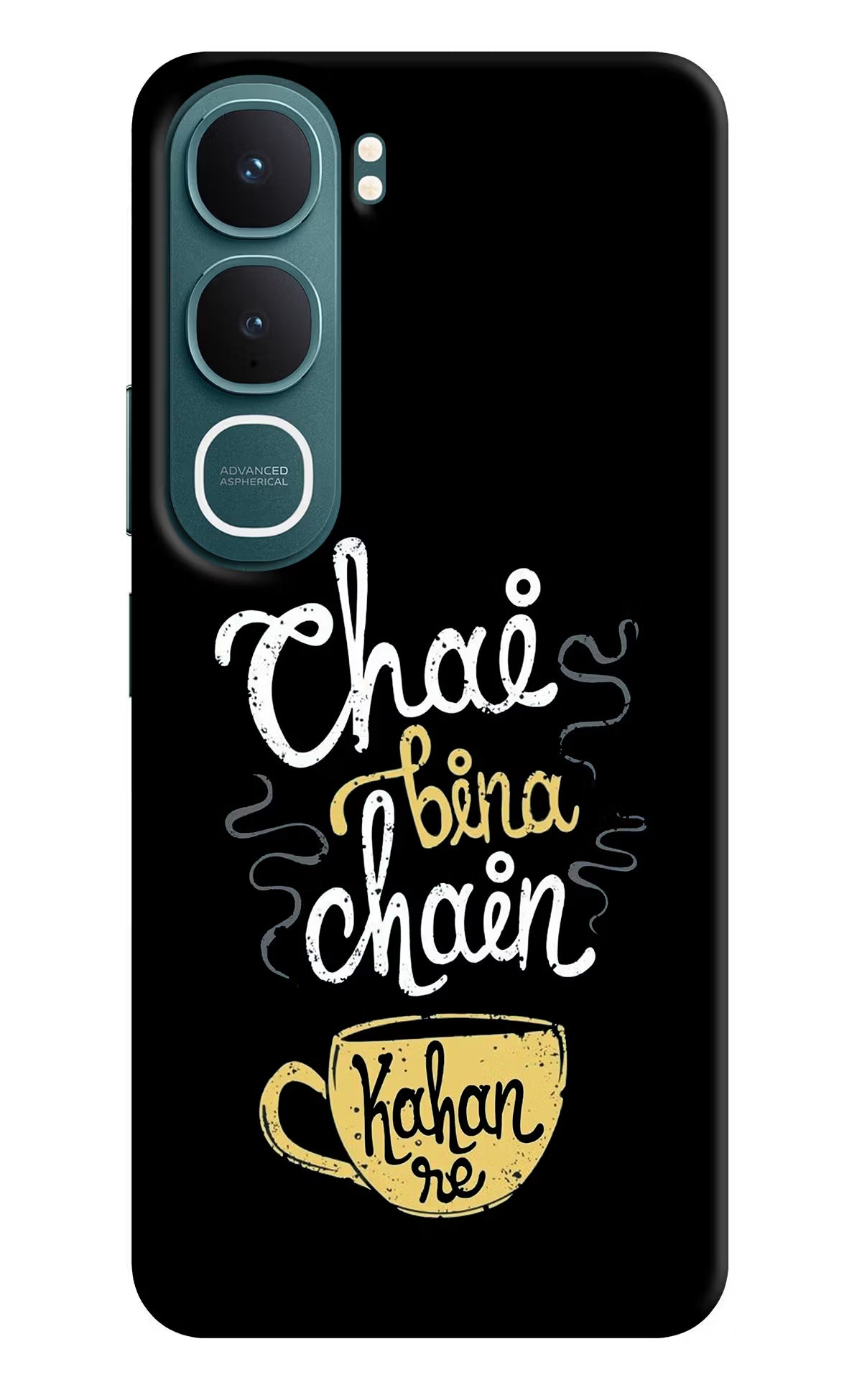 Chai Bina Chain Kaha Re Vivo Y31 5G Hard Case Back Cover by Casekaro