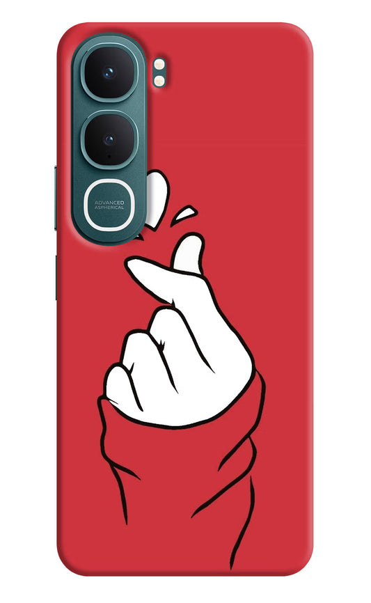 Korean Love Sign Vivo Y31 5G Hard Case Back Cover by Casekaro