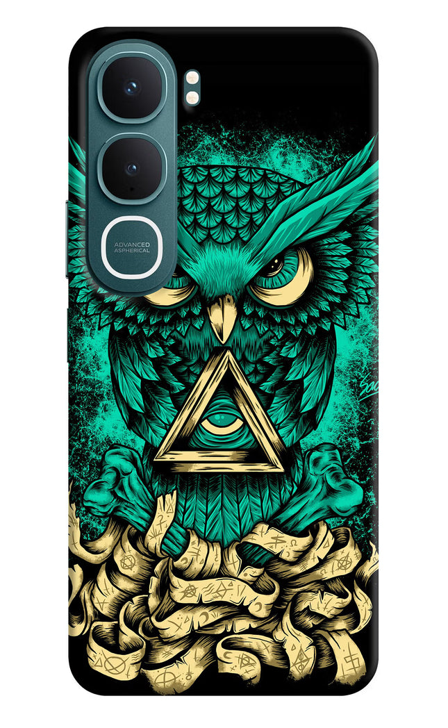 Green Owl Vivo Y31 5G Hard Case Back Cover by Casekaro