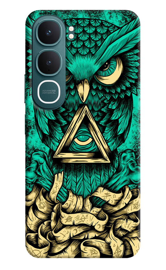 Green Owl Vivo Y31 5G Hard Case Back Cover by Casekaro