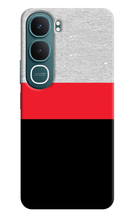 Tri Color Pattern Vivo Y31 5G Hard Case Back Cover by Casekaro