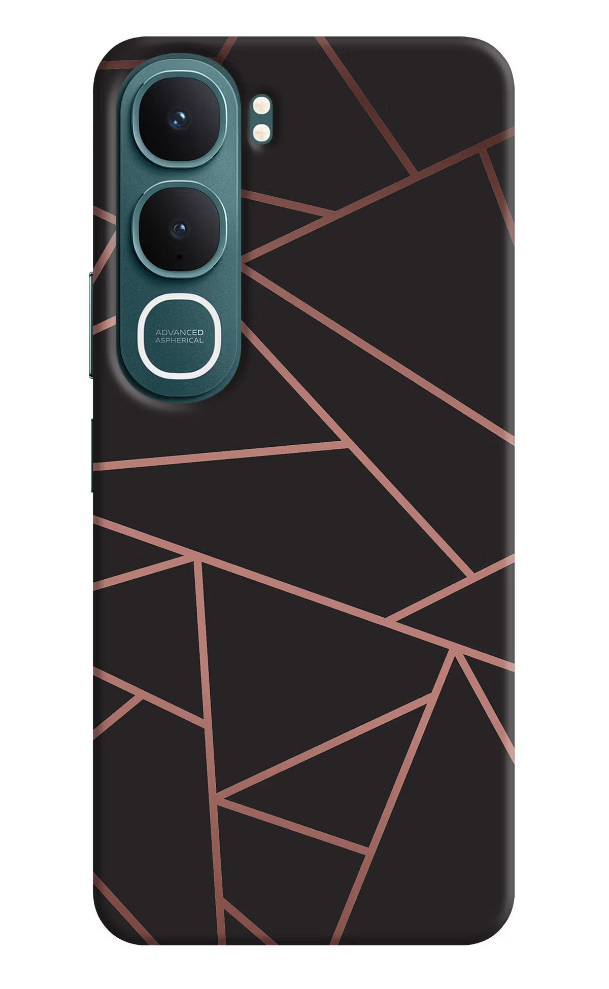 Geometric Pattern Vivo Y31 5G Hard Case Back Cover by Casekaro