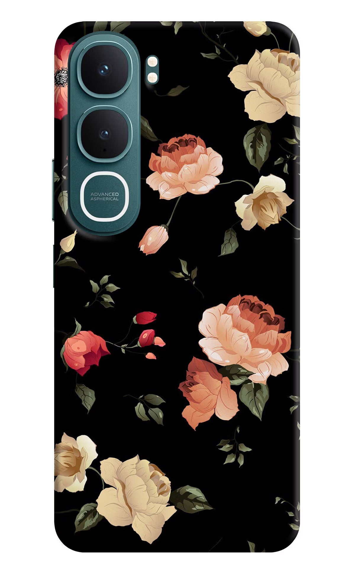 Flowers Vivo Y31 5G Hard Case Back Cover by Casekaro