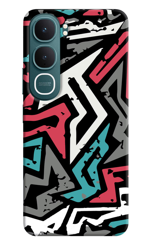 Geometric Graffiti Vivo Y31 5G Hard Case Back Cover by Casekaro