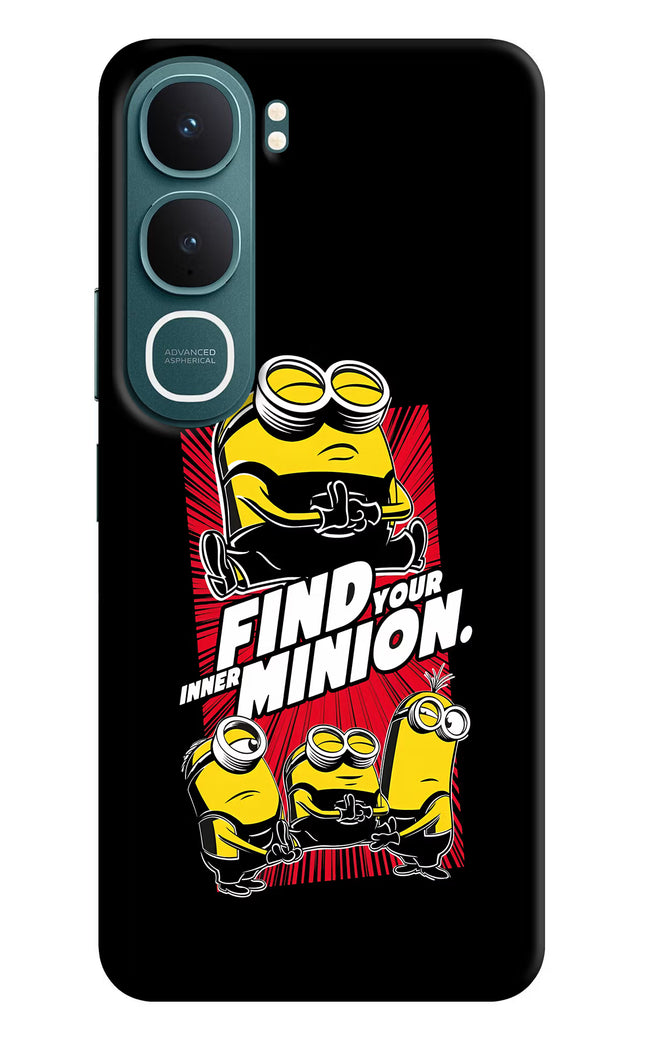 Find your inner Minion Vivo Y31 5G Hard Case Back Cover by Casekaro