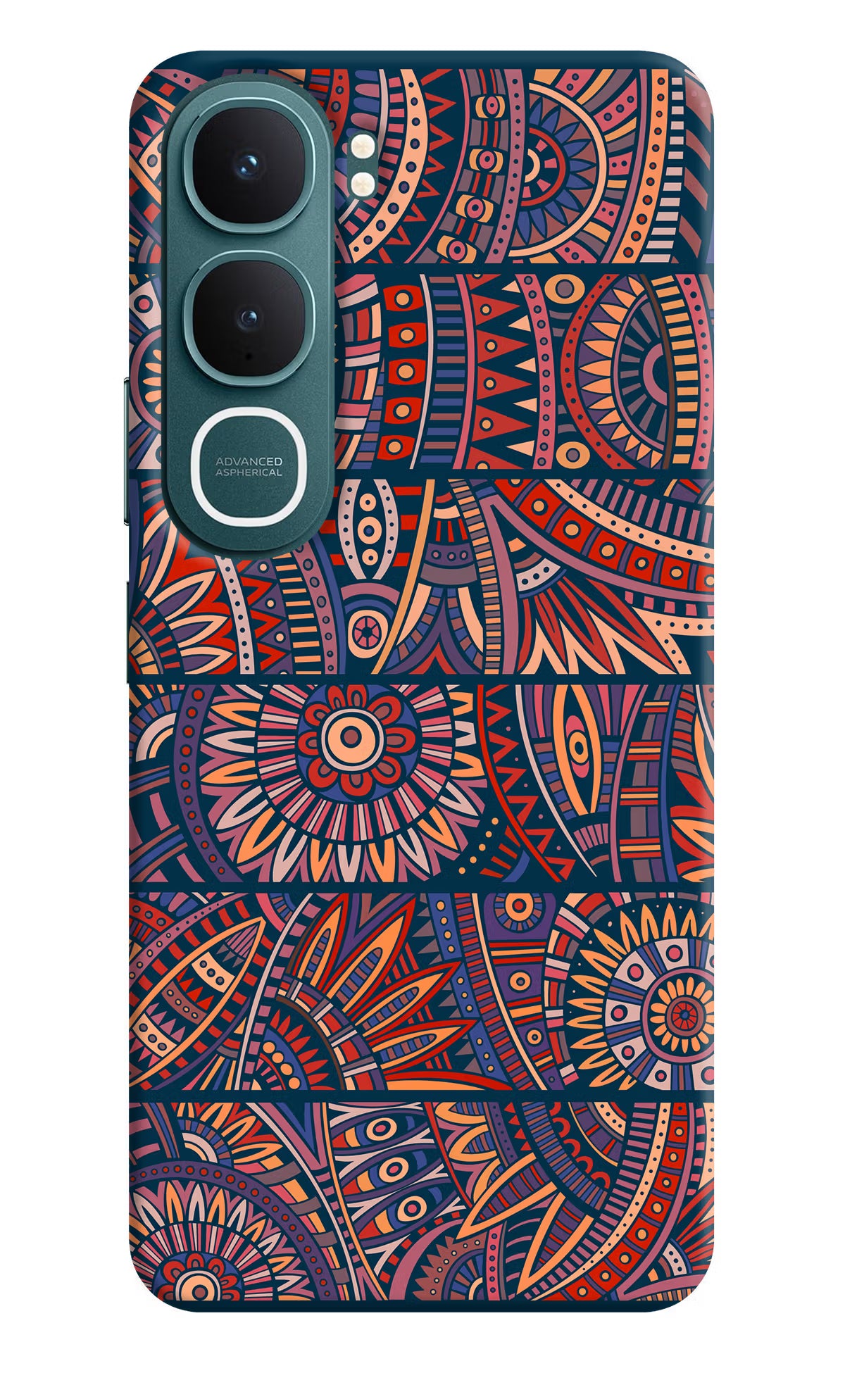 African Culture Design Vivo Y31 5G Hard Case Back Cover by Casekaro