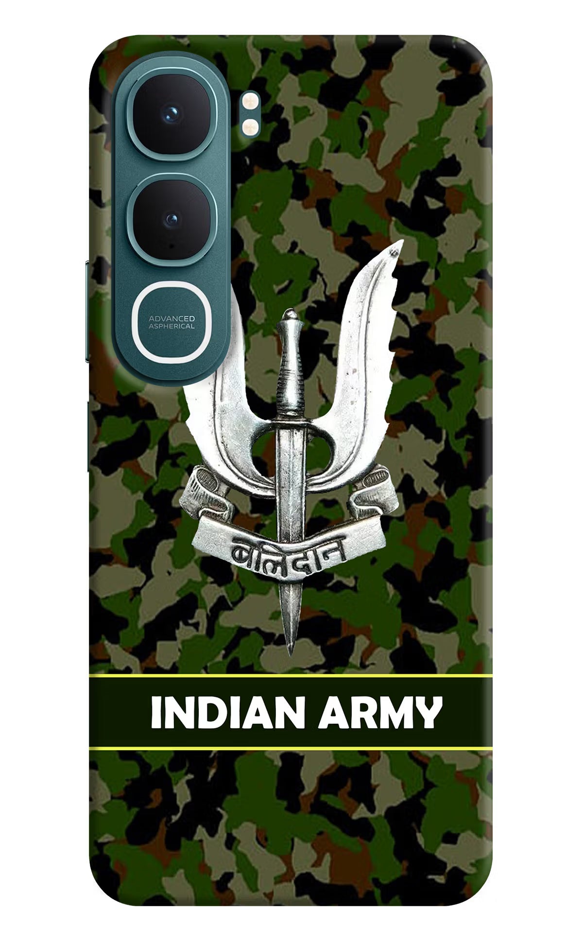 Balidan Indian Logo Vivo Y31 5G Hard Case Back Cover by Casekaro
