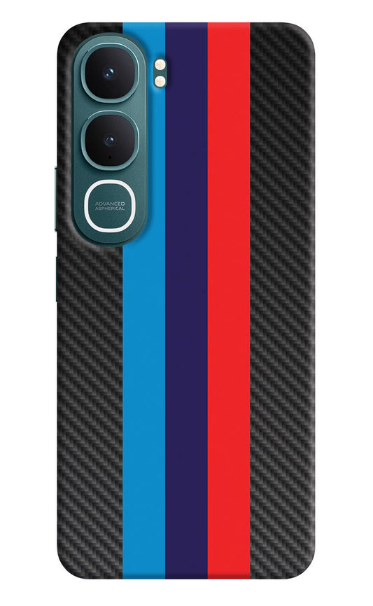 BMW Stripes Pattern Vivo Y31 5G Hard Case Back Cover by Casekaro