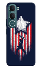 Captain America Marvel Art Vivo Y31 5G Hard Case Back Cover by Casekaro