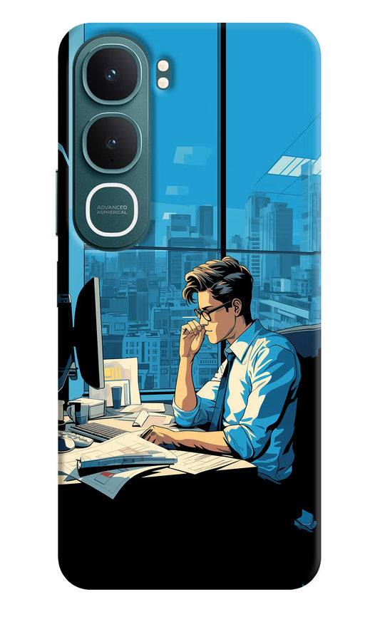 Focused Hustler (AI Generated) Vivo Y31 5G Hard Case Back Cover by Casekaro