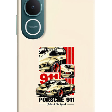 Classic Porsche 911 Vivo Y31 5G Hard Case Back Cover by Casekaro