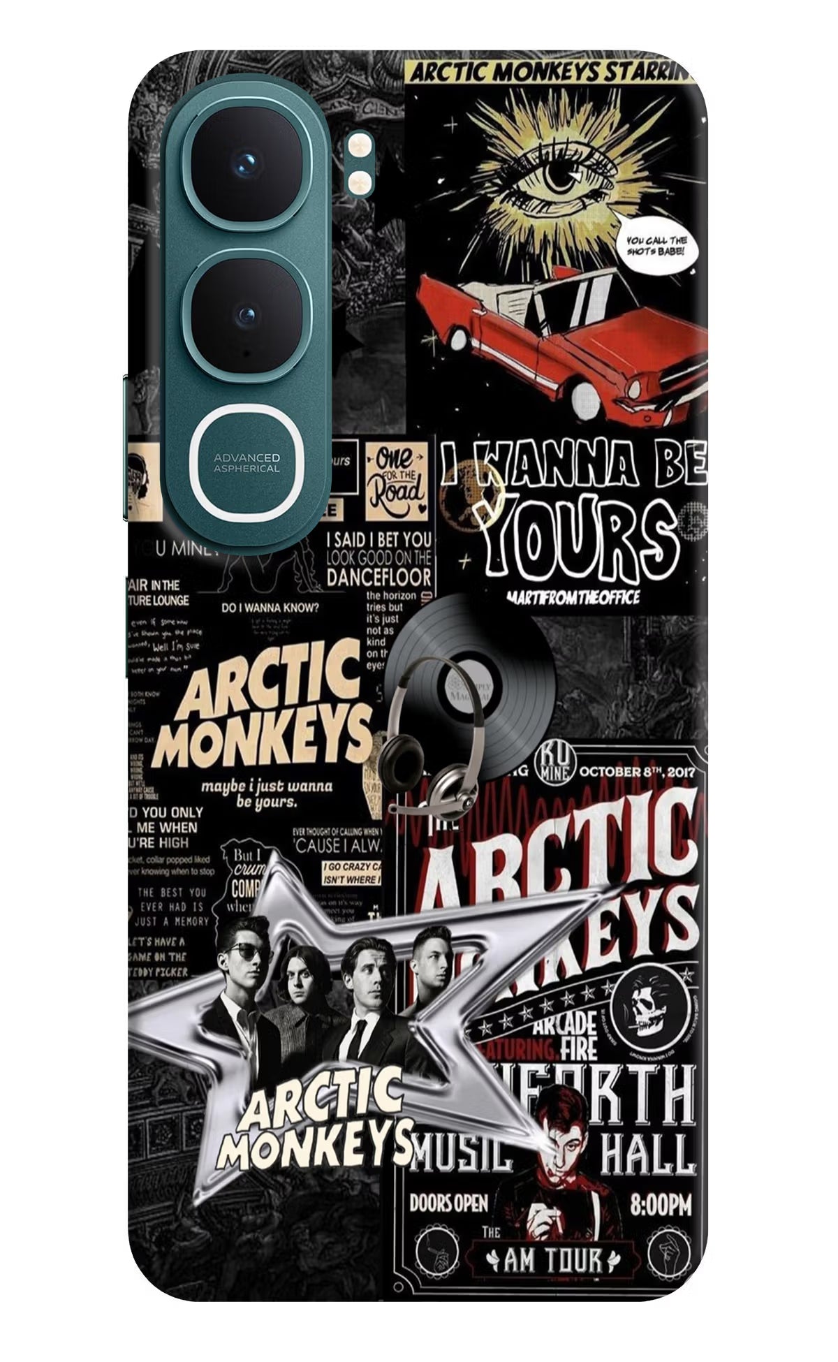 Arctic Monkeys Vivo Y31 5G Hard Case Back Cover by Casekaro
