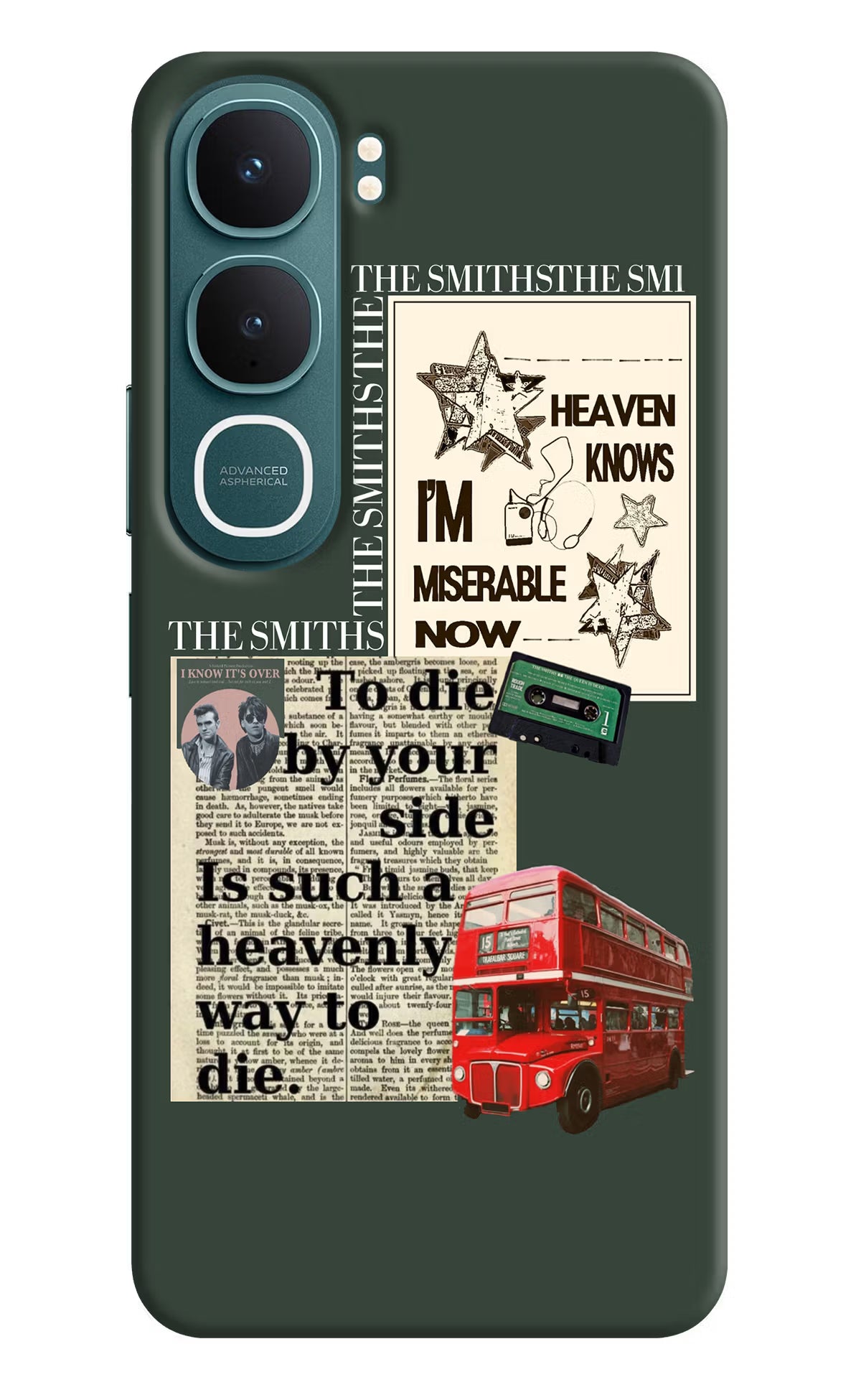 The Smiths Vivo Y31 5G Hard Case Back Cover by Casekaro