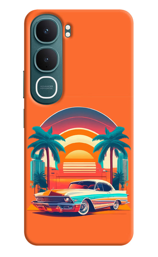 Palm Drive 80s Vivo Y31 5G Hard Case Back Cover by Casekaro