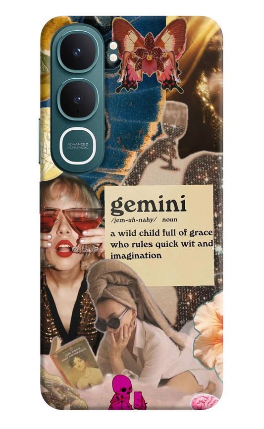 Gemini Zodiac Vivo Y31 5G Hard Case Back Cover by Casekaro