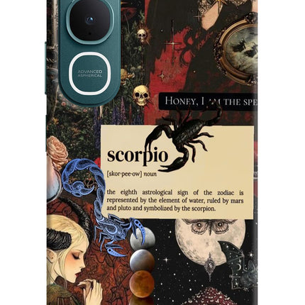 Scorpio Zodiac Vivo Y31 5G Hard Case Back Cover by Casekaro
