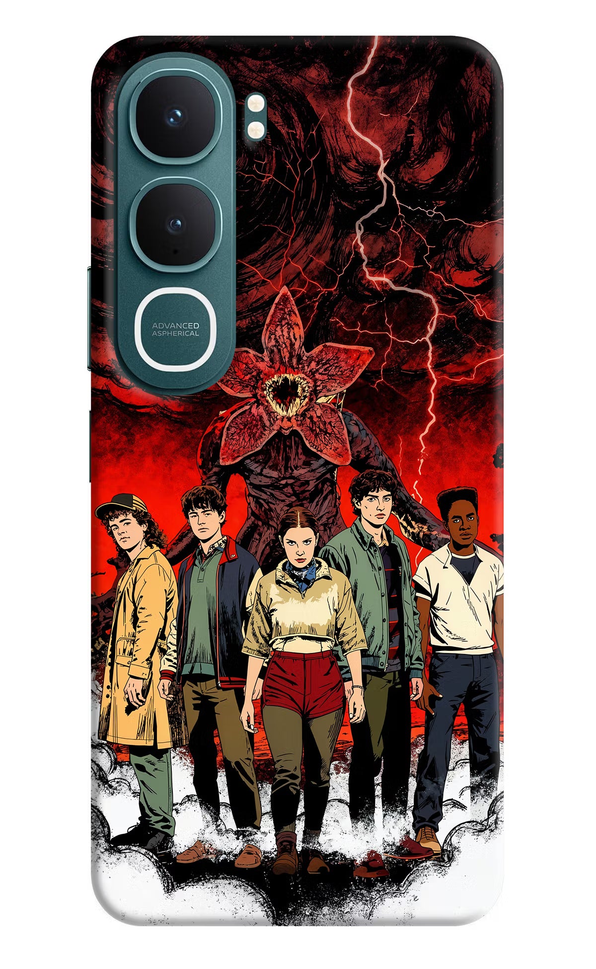 Ordinary Things Characters Vivo Y31 5G Hard Case Back Cover by Casekaro
