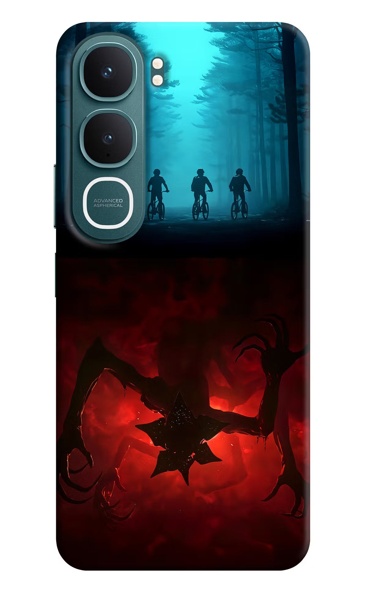 Ordinary Things Downside Up Vivo Y31 5G Hard Case Back Cover by Casekaro