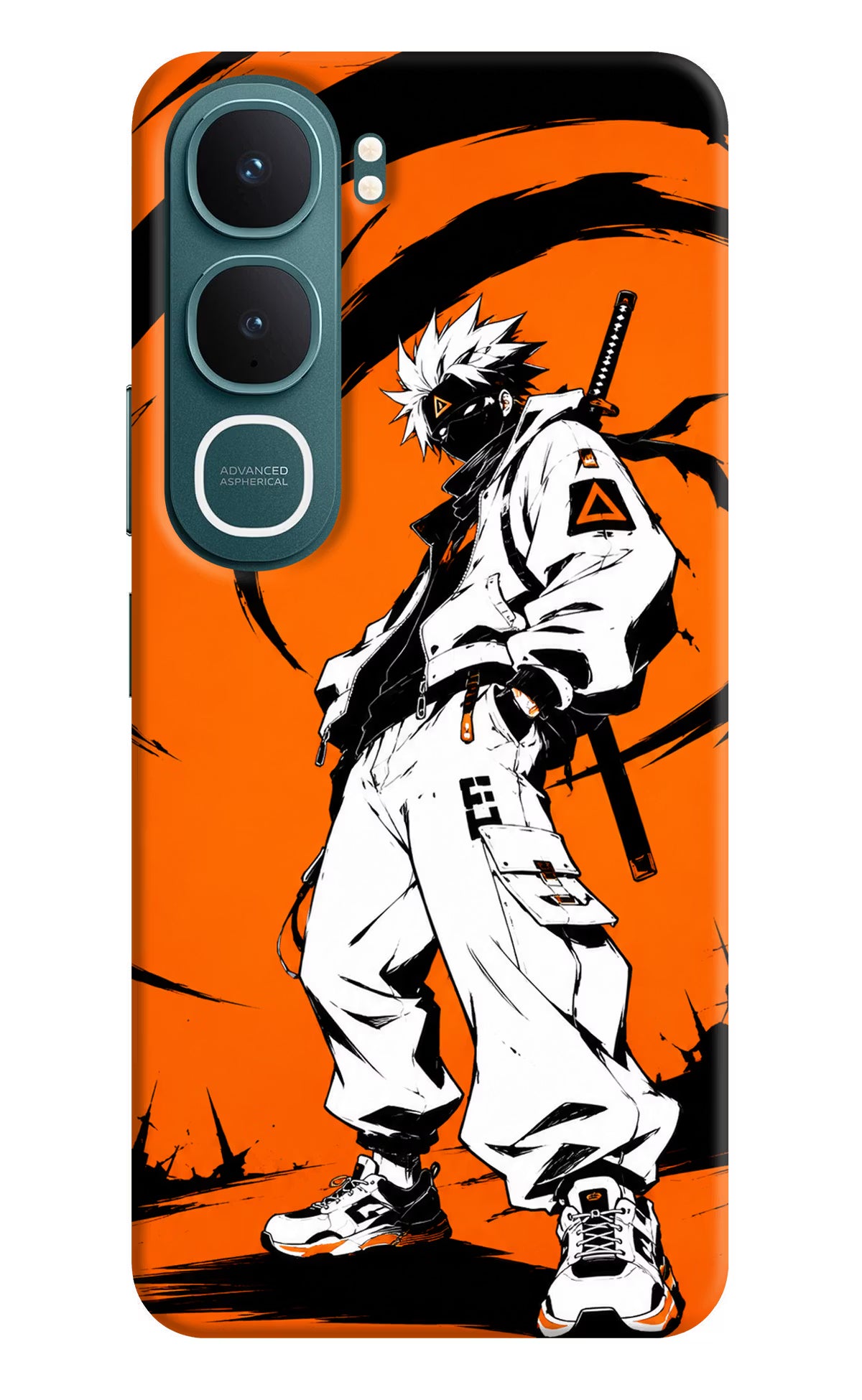 Street Samurai  Vivo Y31 5G Hard Case Back Cover by Casekaro