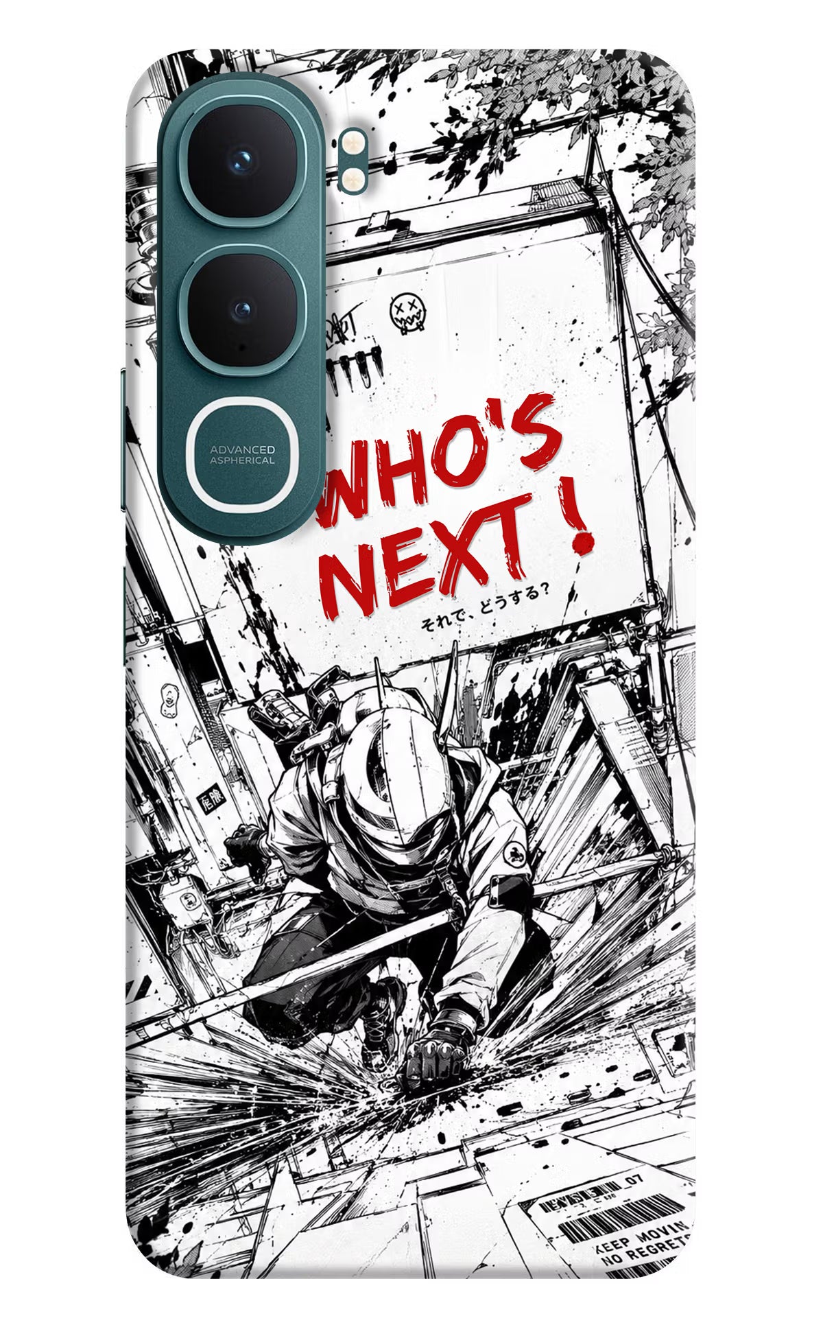 Who's Next Vivo Y31 5G Hard Case Back Cover by Casekaro