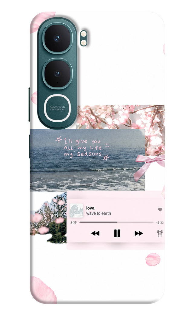 Wave to earth Vivo Y31 5G Hard Case Back Cover by Casekaro