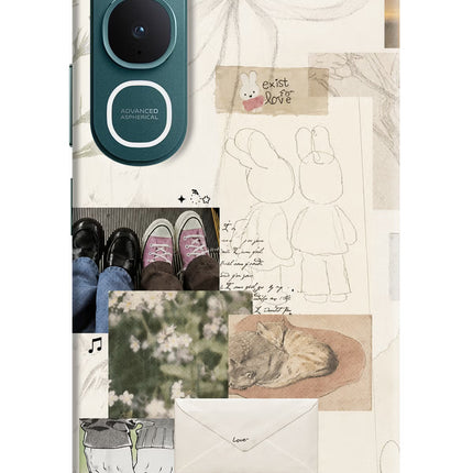 Soft Aesthetic Vivo Y31 5G Hard Case Back Cover by Casekaro