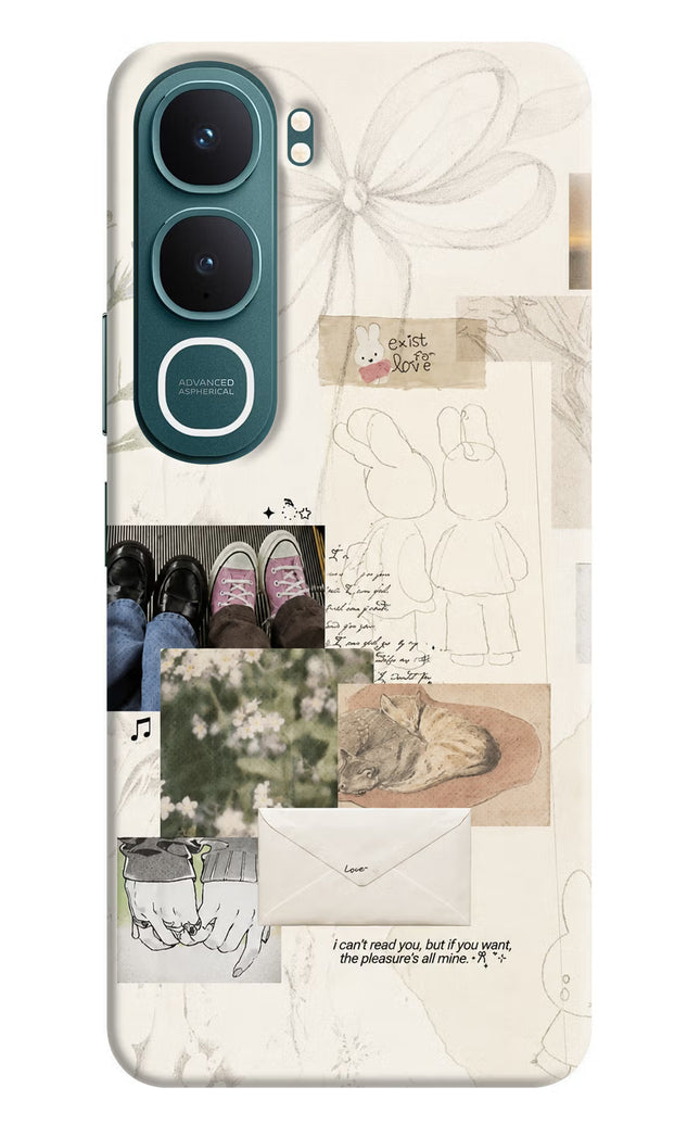 Soft Aesthetic Vivo Y31 5G Hard Case Back Cover by Casekaro
