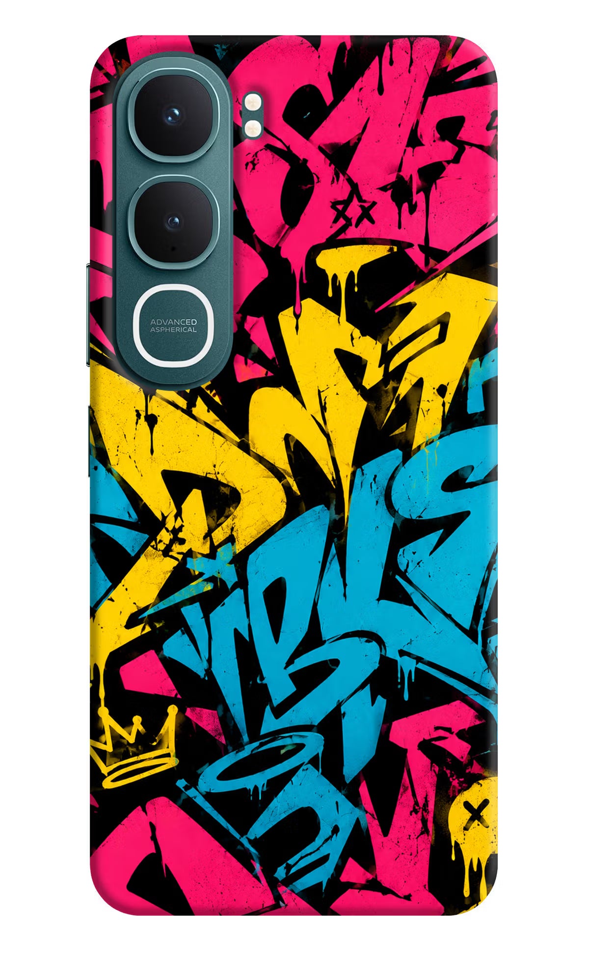 Graffiti Vibe Vivo Y31 5G Back Cover